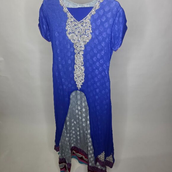 Long Dress Pakistani / Indian Suit Small - Picture 1 of 6